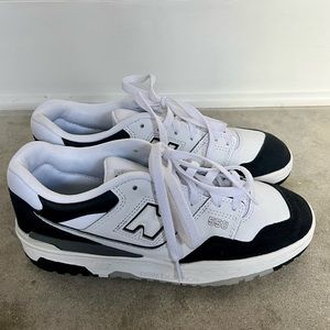 New Balance 550 White Black Rain Cloud (Youth 7)